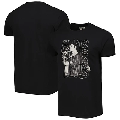 Unisex American Needle Black Elvis Presley Brass Tacks T-Shirt