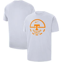 Men's Nike White Tennessee Volunteers Free Throw Basketball T-Shirt