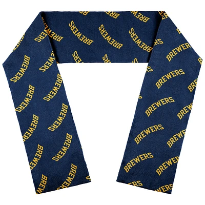 WEAR by Erin Andrews Milwaukee Brewers Team Wordmark Scarf