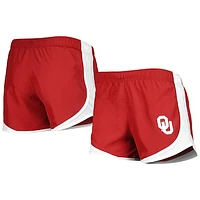 Women's Nike Crimson Oklahoma Sooners Tempo Performance Shorts