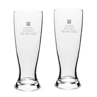 PAC Palominos 23oz. 2-Piece University Pilsner Glass Set