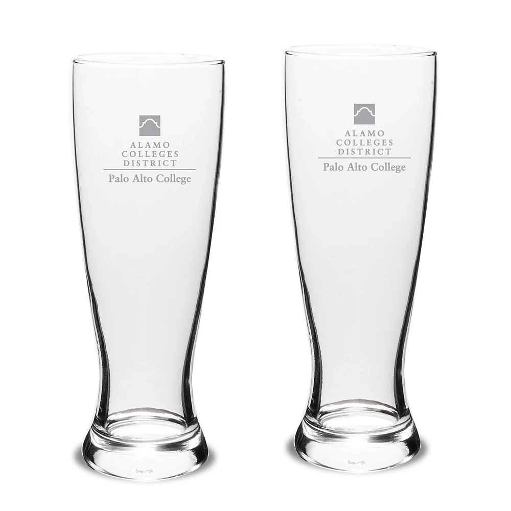 PAC Palominos 23oz. 2-Piece University Pilsner Glass Set