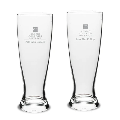 PAC Palominos 23oz. 2-Piece University Pilsner Glass Set