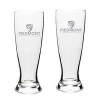 Piedmont Technical College 23oz. 2-Piece University Pilsner Glass Set