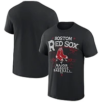 Men's Darius Rucker Collection by Fanatics  Black Boston Red Sox Beach Splatter T-Shirt