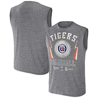 Men's Darius Rucker Collection by Fanatics Charcoal Detroit Tigers Relaxed-Fit Muscle Tank Top