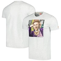 Unisex Homage  Ash Willy Wonka and the Chocolate Factory Tri-Blend T-Shirt