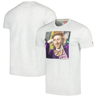 Unisex Homage  Ash Willy Wonka and the Chocolate Factory Tri-Blend T-Shirt