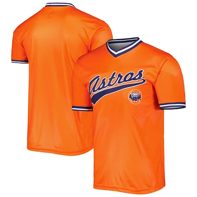 Men's Stitches Orange Houston Astros Cooperstown Collection Team Jersey