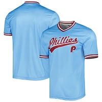 Men's Stitches Light Blue Philadelphia Phillies Cooperstown Collection Team Jersey