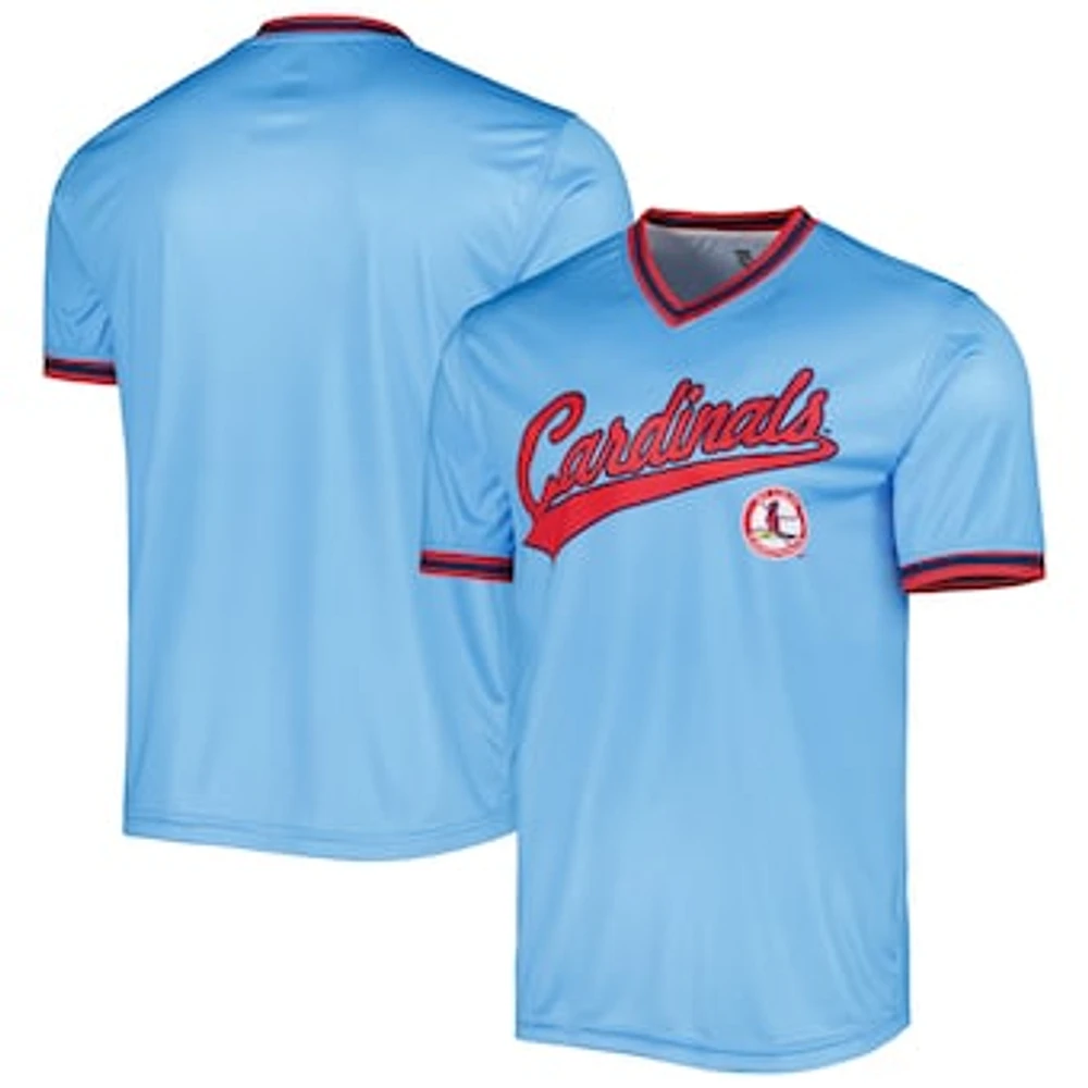 Men's Stitches Light Blue St. Louis Cardinals Cooperstown Collection Team Jersey