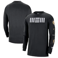 Men's Nike Black Memphis Grizzlies 2023/24 City Edition Max90 Expressive Long Sleeve T-Shirt