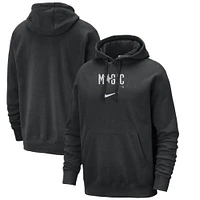 Men's Nike Black Orlando Magic 2023/24 City Edition Essential Club Pullover Hoodie