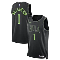 Unisex Nike Zion Williamson Black New Orleans Pelicans 2023/24 Swingman Jersey - City Edition