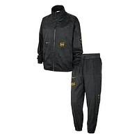 Men's Nike Black Golden State Warriors 2023/24 City Edition Courtside Starting Five Full-Zip Jacket & Pants Set