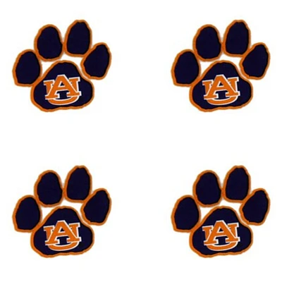 Auburn Tigers 4Pack Waterless Temporary Tattoos