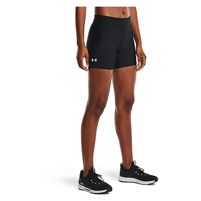 HG Armour Middy - Short d'entraînement ajusté pour femme