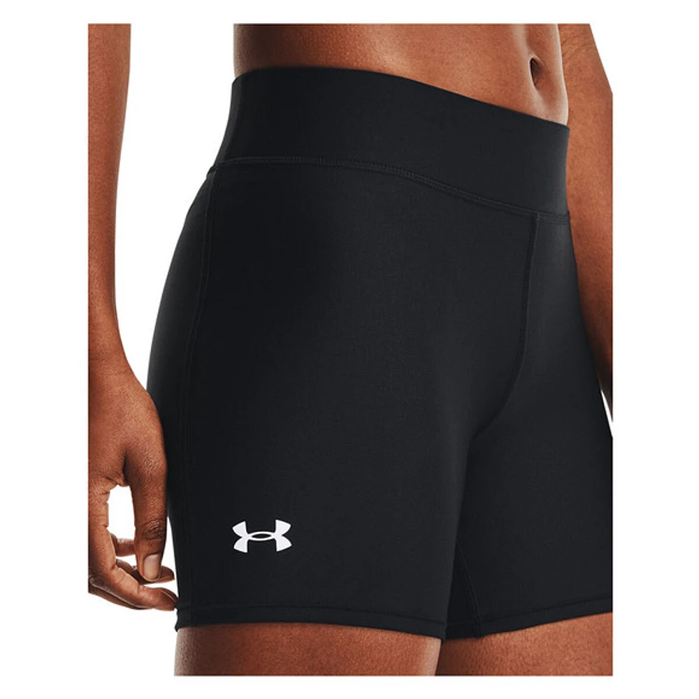 HG Armour Middy - Short d'entraînement ajusté pour femme