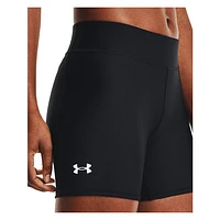 HG Armour Middy - Short d'entraînement ajusté pour femme