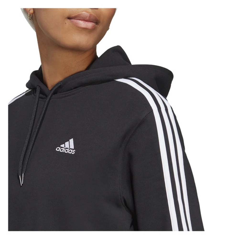 Essentials 3-Stripes - Chandail à capuchon pour femme