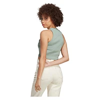 Lounge Rib - Women's Cropped Tank Top