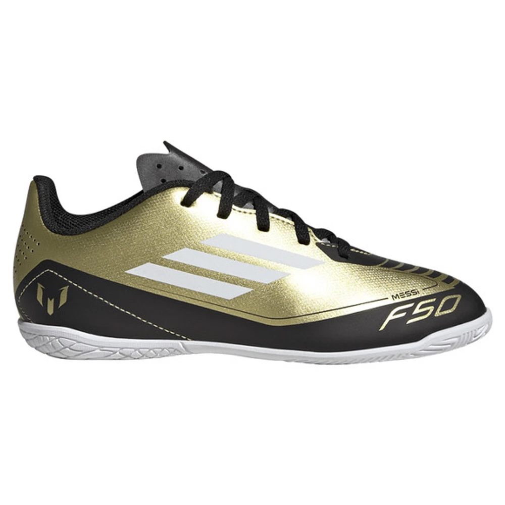 F50 Club Messi - Chaussures de soccer intérieur pour junior