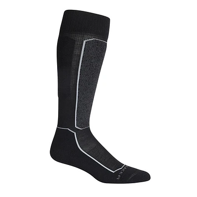 Ski+ Over The Calf Medium Wide Stripe - Women's Half-Cushioned Crew Socks