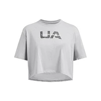 Boxy Crop Branded - Women's T-Shirt