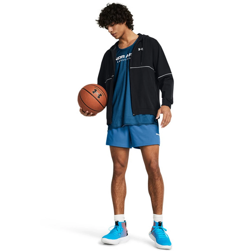 Baseline Woven - Blouson de basketball à capuchon pour homme