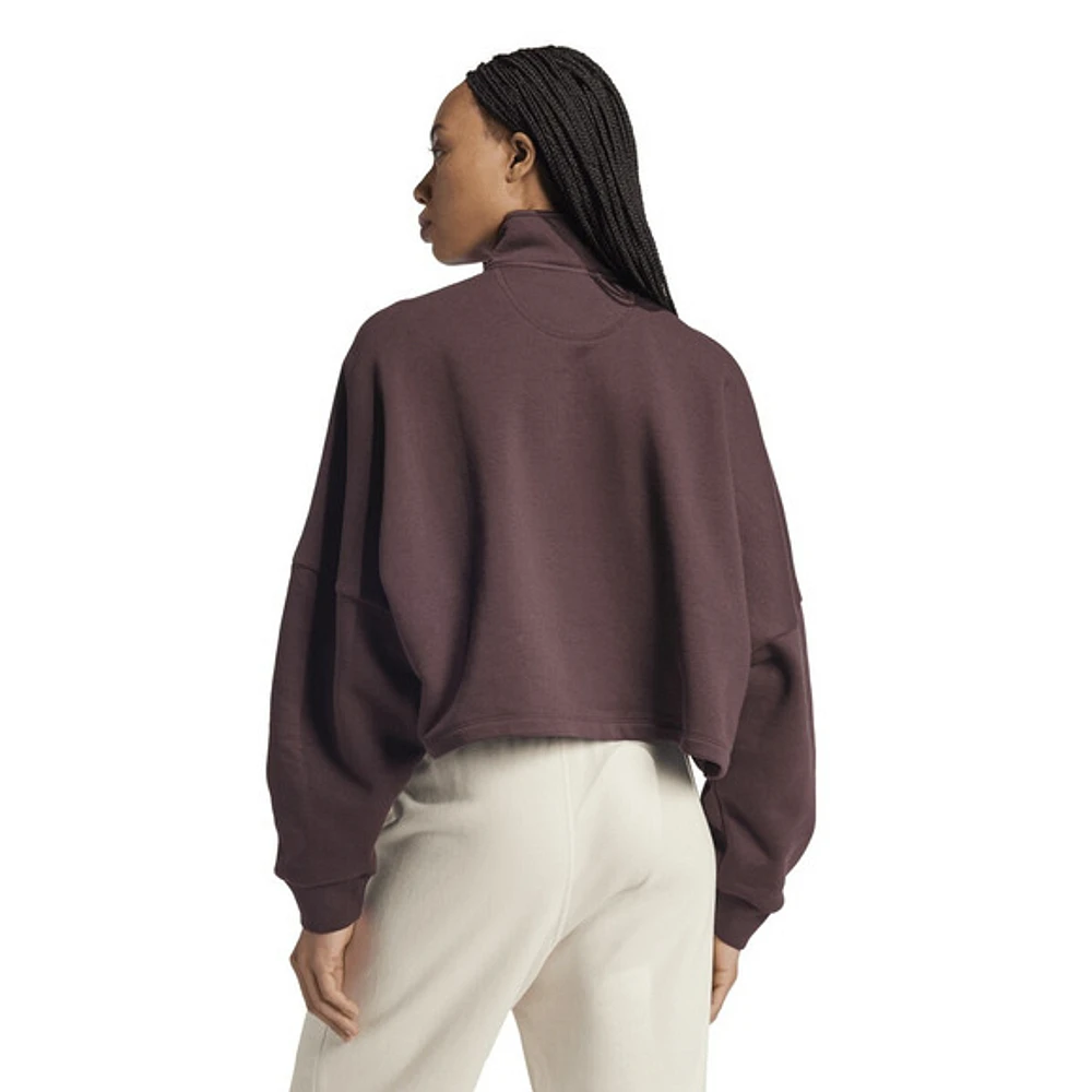 Essentials - Women's Half-Zip Sweatshirt