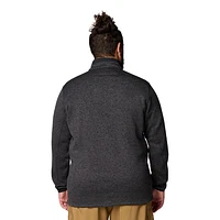 Sweater Weather (Plus Size) - Men's Fleece Jacket