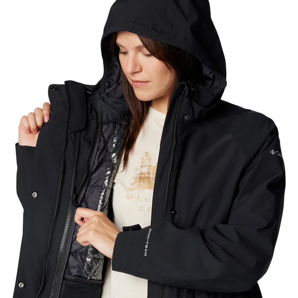 Lolo Pass Interchange - Manteau isolé 3 en 1 pour femme