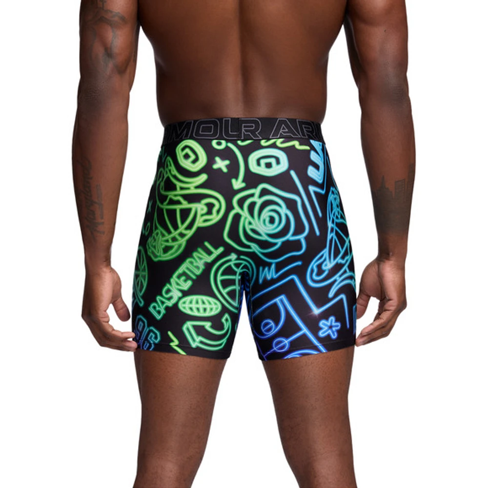 Performance Tech Mesh Graphic - Men's Fitted Boxer Shorts