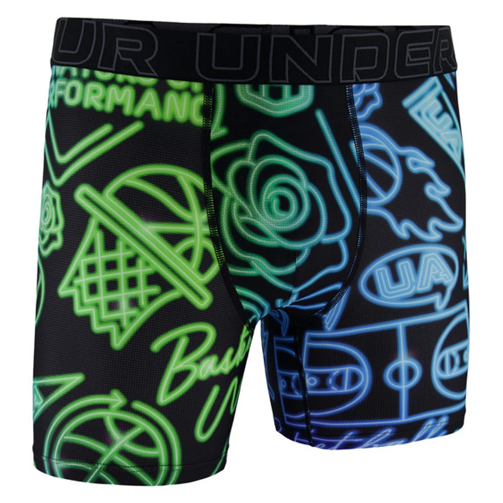 Performance Tech Mesh Graphic - Men's Fitted Boxer Shorts