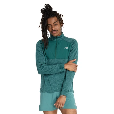 Athletics Heat Grid - Men's Half-Zip Sweater