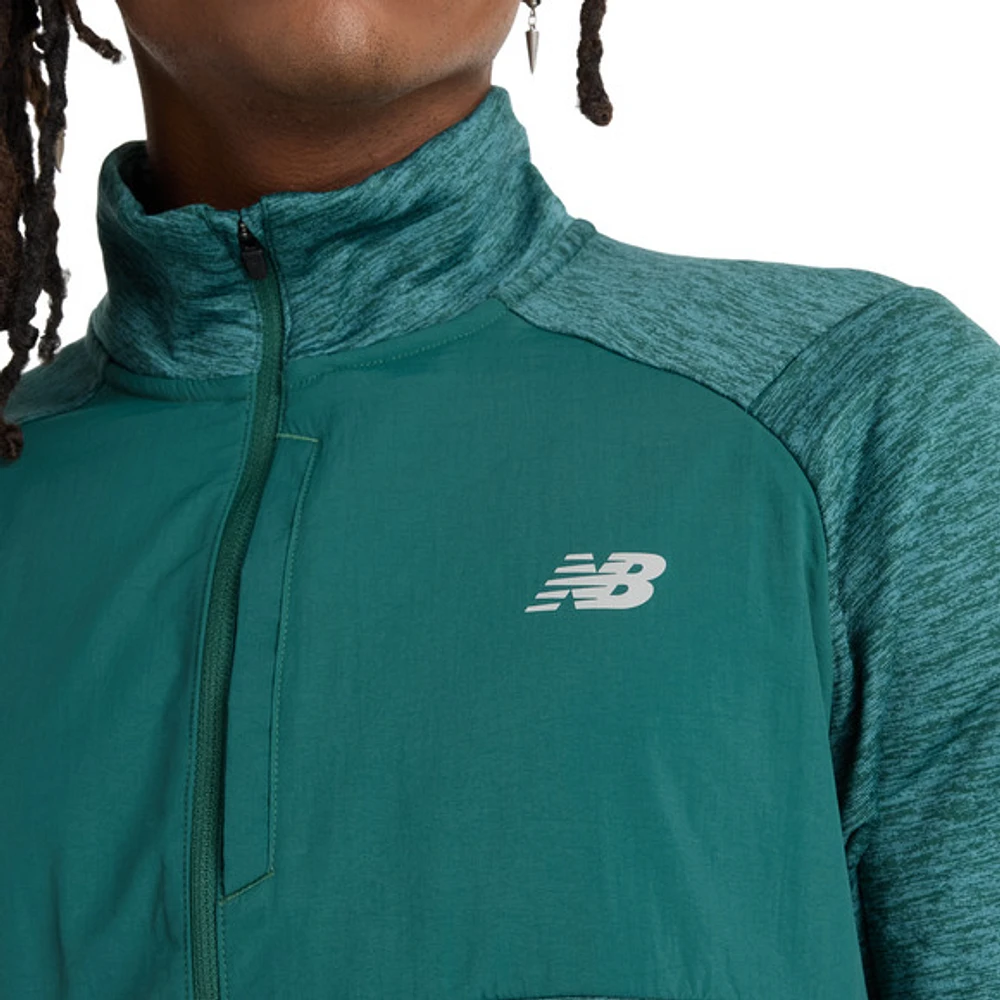 Athletics Heat Grid - Men's Half-Zip Sweater