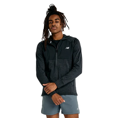 Heat Grid - Men's Full-Zip Hoodie