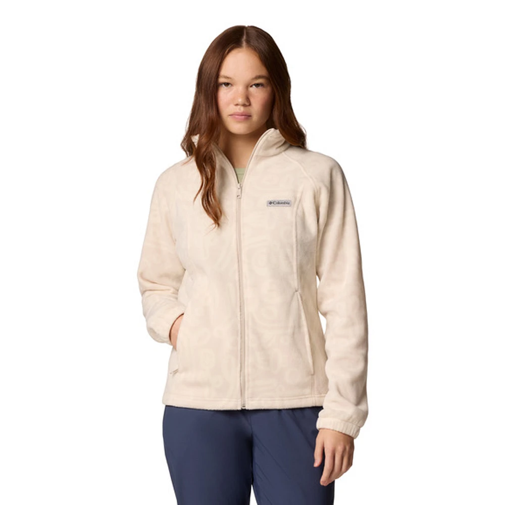 Benton Springs Printed - Women's Fleece Full-Zip Jacket