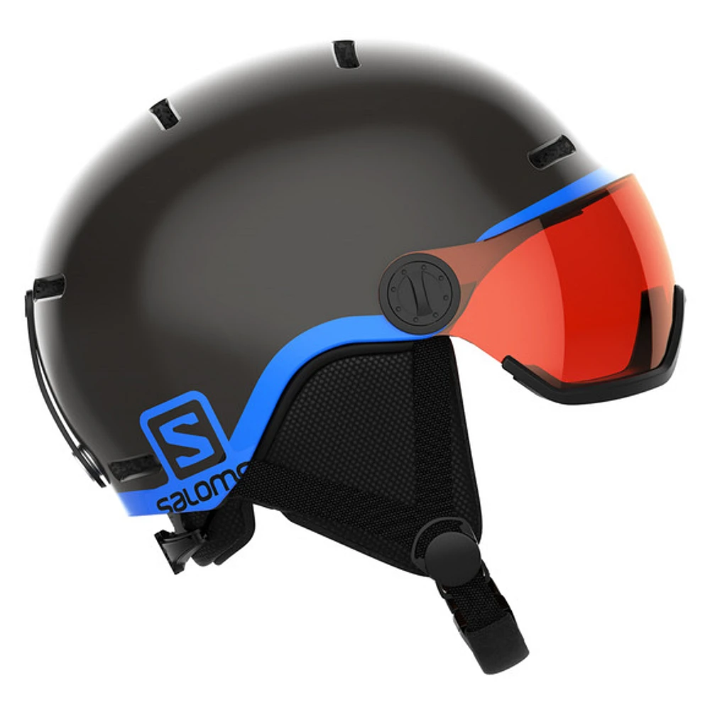 Grom Visor - Casque à visière intégrée pour junior