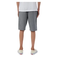 Reserve Heather 18 - Boys' Hybrid Shorts