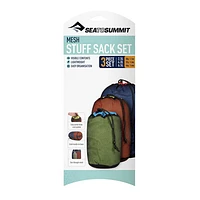 Mesh Stuff Sack (Paquet de 3) - Sacs de rangement de voyage