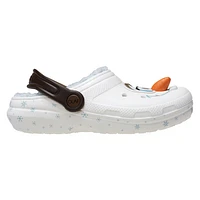 Classic Lined Frozen Olaf - Junior Casual Clogs