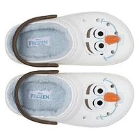 Classic Lined Frozen Olaf - Junior Casual Clogs