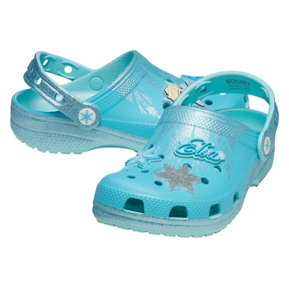 Classic Frozen Elsa - Junior Casual Clogs