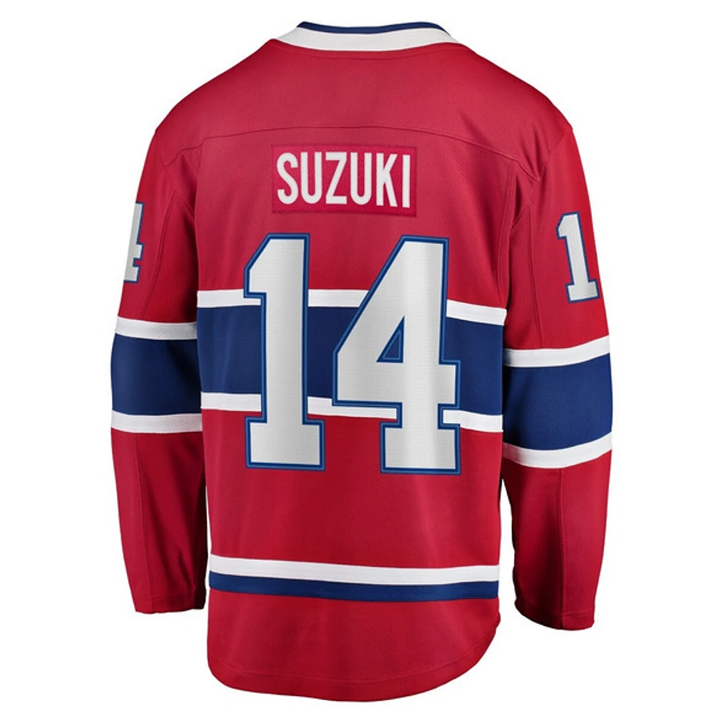 Breakaway Canadiens Suzuki - Chandail de hockey réplique pour homme