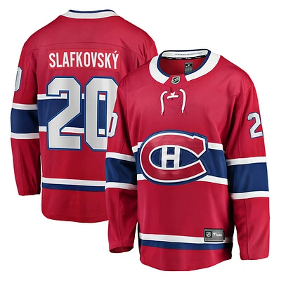Breakaway Canadiens Slafkovsky - Jersey de hockey la LNH