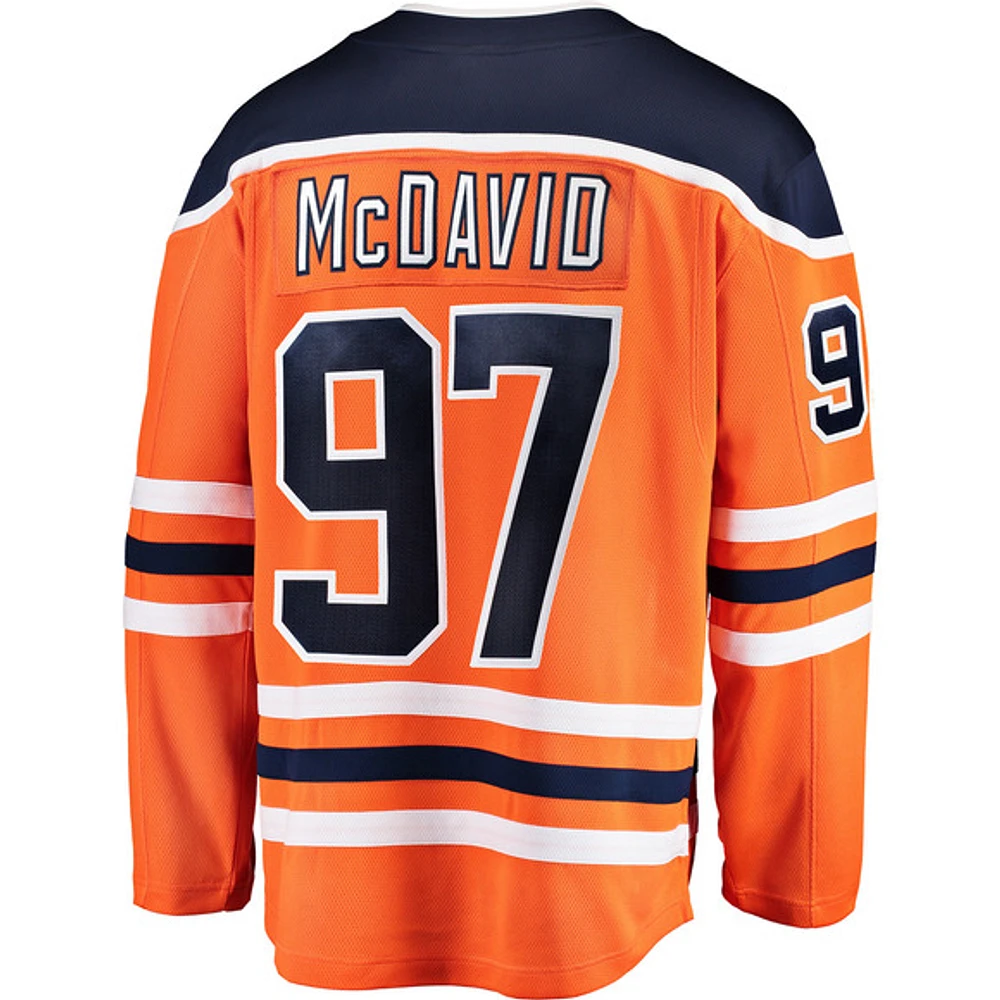 Breakaway Oilers McDavid - Chandail de hockey réplique pour homme