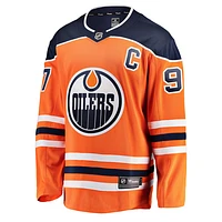 Breakaway Oilers McDavid - Chandail de hockey réplique pour homme