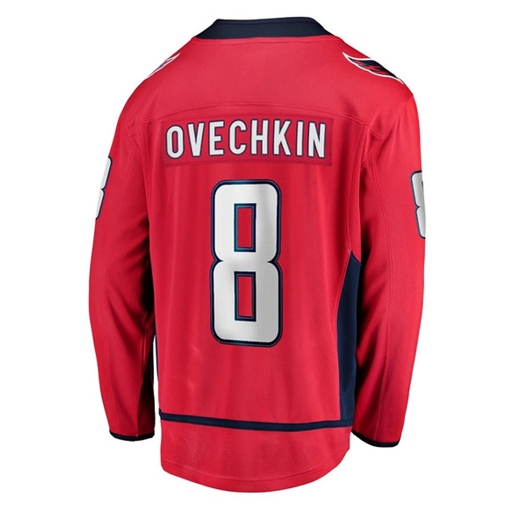 Breakaway Capitals Ovechkin - Chandail de hockey réplique pour homme