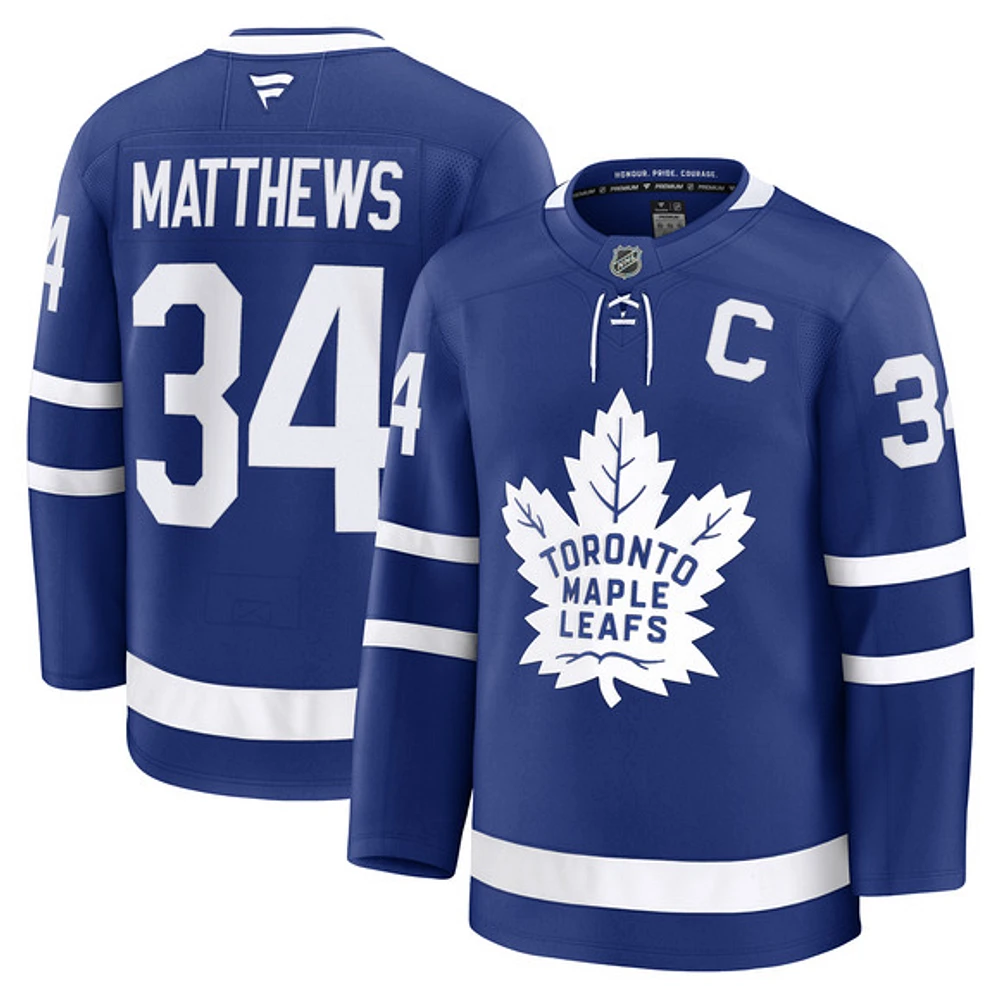 Premium Maple Leafs Matthews - Chandail de hockey réplique pour adulte